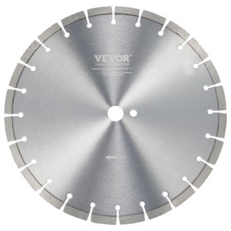 Diamond Blade 14inch Concrete Saw Blade Wet or Dry 0.47inch Flat Teeth
