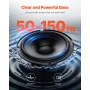 8 "300W under sædet bil subwoofer Slim Powered Car/Truck