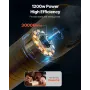 Flex Shaft Grinder 1200W 30000 rpm med fodpedal & 31 stk