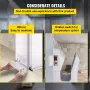 Jet Hand Dryer, Premium Electric Commercial Blade Hand Dryer, ABS Air Dryer Hand with HEPA Filtration Wall Mount Hand Dryer, 200
