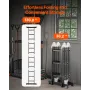 Multi-purpose foldende stige 7-i-1 3 Trin 12ft med stillads
