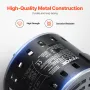 1/2HP Furnace Blower Motor, 220V 2.6Amps, 1300RPM 3-Speed, 10mm Shaft Diameter, 20mm Shaft Length, ROT. CCW from Shaft End, Incl