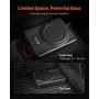10 "300W under sædet bil subwoofer Slim Powered Car/Truck