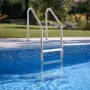 Swimming Pool Ladder, 3-Step Double Handrails Stairs with Non-slip Heavy Duty Steps, Stainless Steel Load Capacity 265 lbs, for 