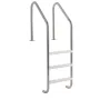 Swimming Pool Ladder, 3-Step Double Handrails Stairs with Non-slip Heavy Duty Steps, Stainless Steel Load Capacity 265 lbs, for 