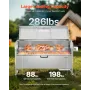 Roaster Spit Rotisserie BBQ Grill Pig Lamb Chicken Roaster 60W