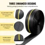 Garage Door Threshold Seal Strip, 16.5 FT Universal Garage Door Floor Seal Strip with Adhesive, Garage Door Bottom Weatherproof 