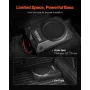 8" 800W Underseat Car Subwoofer, Slim Powered Car Subwoofers Under the Seat, Low Profile Audio Sub Built-in Amplifier, High/Low 