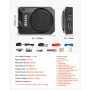 8" 800W Underseat Car Subwoofer, Slim Powered Car Subwoofers Under the Seat, Low Profile Audio Sub Built-in Amplifier, High/Low 