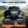 240L/63.4 Gallon Water Storage Bladder, Portable RV Water Tank, 1000D PVC Collapsible Water Storage Containers, Soft Water Stora