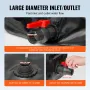 240L/63.4 Gallon Water Storage Bladder, Portable RV Water Tank, 1000D PVC Collapsible Water Storage Containers, Soft Water Stora