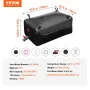 Bærbar vandopbevaringsblære 63,4 gallon PVC sammenklappelig