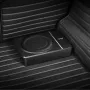 8" 240W Underseat Car Subwoofer, Slim Powered Car Subwoofers Under the Seat, Low Profile Audio Sub Built-in Amplifier, High/Low 
