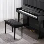 Duet Piano Keyboard Bench Opbevaring polstret sæde træ
