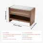 Rattan Bench Woven Bench 30,9 tommer til entryway Living Room &