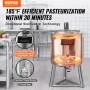 Kommerciel pasteuriseringsmaskine 50L Pasteurizer til