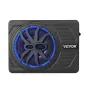 10" 440W Underseat Car Subwoofer, Slim Powered Car Subwoofers with Blue Ambient Light, Low Profile Audio Sub Under the Seat with