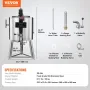 Kommerciel pasteuriseringsmaskine 30L Pasteurizer til