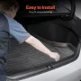 Cargo Mat Compatible with Toyota Camry Hybrid 2018-2025, Precise Fit Odorless Durable Trunk Mat, TPE Trunk Protector Replacement
