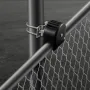 Glidende portkit m/ U-formet rille 4 spor hjul/ dækning til