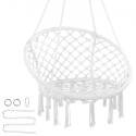 Hammock Hanging Swinging Chair MacramÃ© Hanging Chair for Indoor & Outdoor