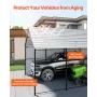13' x 26' metalcarport kraftig udendørs bilgarage til både