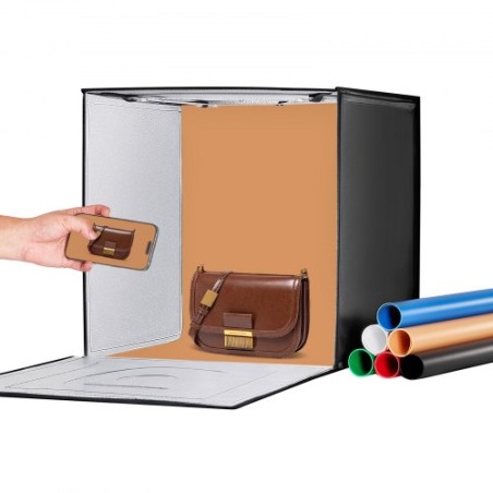 Photo Studio Light Box 24"x24" 3000-5600K Adjustable 3 Color Temperatures