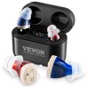 Hearing Aids for Senior Rechargeable Hearing Amplifiers & 8 Pair Ear Domes