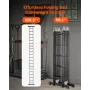 Multi-purpose foldende stige 7-i-1 5 Trin 19ft rækkevidde til