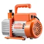 4,5 CFM Single Stage Rotary Vane Vacuum Pump and Manifold Gauge
