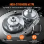 Drive Clutch, 2-8HP Engine, 2000 RPM High-Strength Drive Clutch with Asymmetric Designed Wheels & Robust Rubber Belt, Sturdy & D
