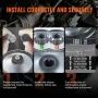 Drive Clutch, 2-8HP Engine, 2000 RPM High-Strength Drive Clutch with Asymmetric Designed Wheels & Robust Rubber Belt, Sturdy & D