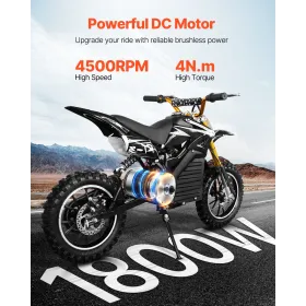 1800W Electric Brushless DC Motor Kit 48V 4500 RPM med hastighedskontroller