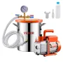 1,5 gallon vakuumkammer 3,5cfm enkeltstadium