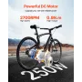 250W Electric Powerful DC Motor Kit - 24V 2700rpm Brushed Motor with Upgraded Speed Controller, Throttle Grip Kit for Go Karts E