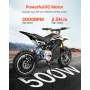 500W Electric Brushless DC Motor Kit - 36V 3000rpm Motor with Upgraded Speed Controller, Throttle Grip Kit for Go Karts E-Bike M