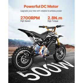 500W Electric Brushless DC Motor Kit 48V 2700rpm with Upgraded Controller