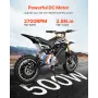 500W Electric Brushless DC Motor Kit - 48V 2700rpm Motor with Upgraded Speed Controller for Go Karts E-Bike Motorcycle Scooter