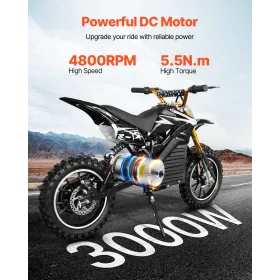 3000W Electric Brushless DC Motor 60V 4800rpm Motor for E-Bike Dirt Bike