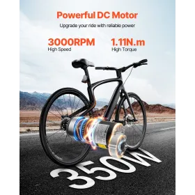 Lektrisk kraftfuld DC-motor 24V 3000 omdrejningsmotor til e-cykel snavscykel DIY