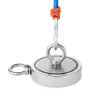 Magnet Fishing Kit, 2000 LBS/907 Kg Double-Sided Pulling Force Strong Magnet Fishing Kit, Rare Earth Neodymium Magnetic Fishing 