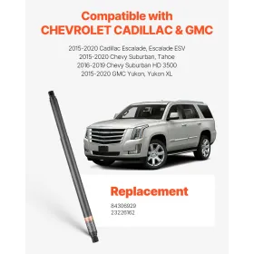 Tailgate Struts kompatible med 2015-2020 Escalade/Escalade ESV Venstre Power