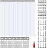 Strip gardin PVC Dørgardin 48 "X 84" køligere fryser klar plastik