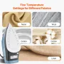 Steam Iron 1600W Iron til tøj Auto slukket selvrensning til