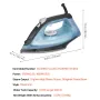 Steam Iron 1600W Iron til tøj Auto slukket selvrensning til