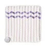 Far Infrared Heating Pad, Amethyst Gemstones Heating Mat with Negative Ions, 103-159℉ Hot Gemstone Therapy Mat with 0-720 Min Ti