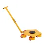 Machine Skate, 8800 lbs Machinery Moving Skate, Machinery Mover Skate with 360° Rotation Cap and PU Swivel Rollers, Heavy Duty I