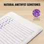 Langt infrarød opvarmningspude Amethyst ædelsten Varmemåtte med