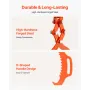 28in Log Lifting Tongs, 2-Claw Log Tongs, Heavy Duty Steel Log Grapple, 1100LBS Lifting Capacity, Swivel Log Graper Timber, Eagl