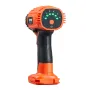 Cordless Heat Gun Hot Air Gun med LED -lys 6 temperaturer og 4